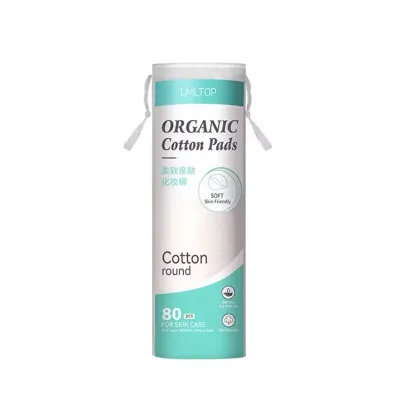 80 Pcs Makeup Remover Organic Cotton Pads